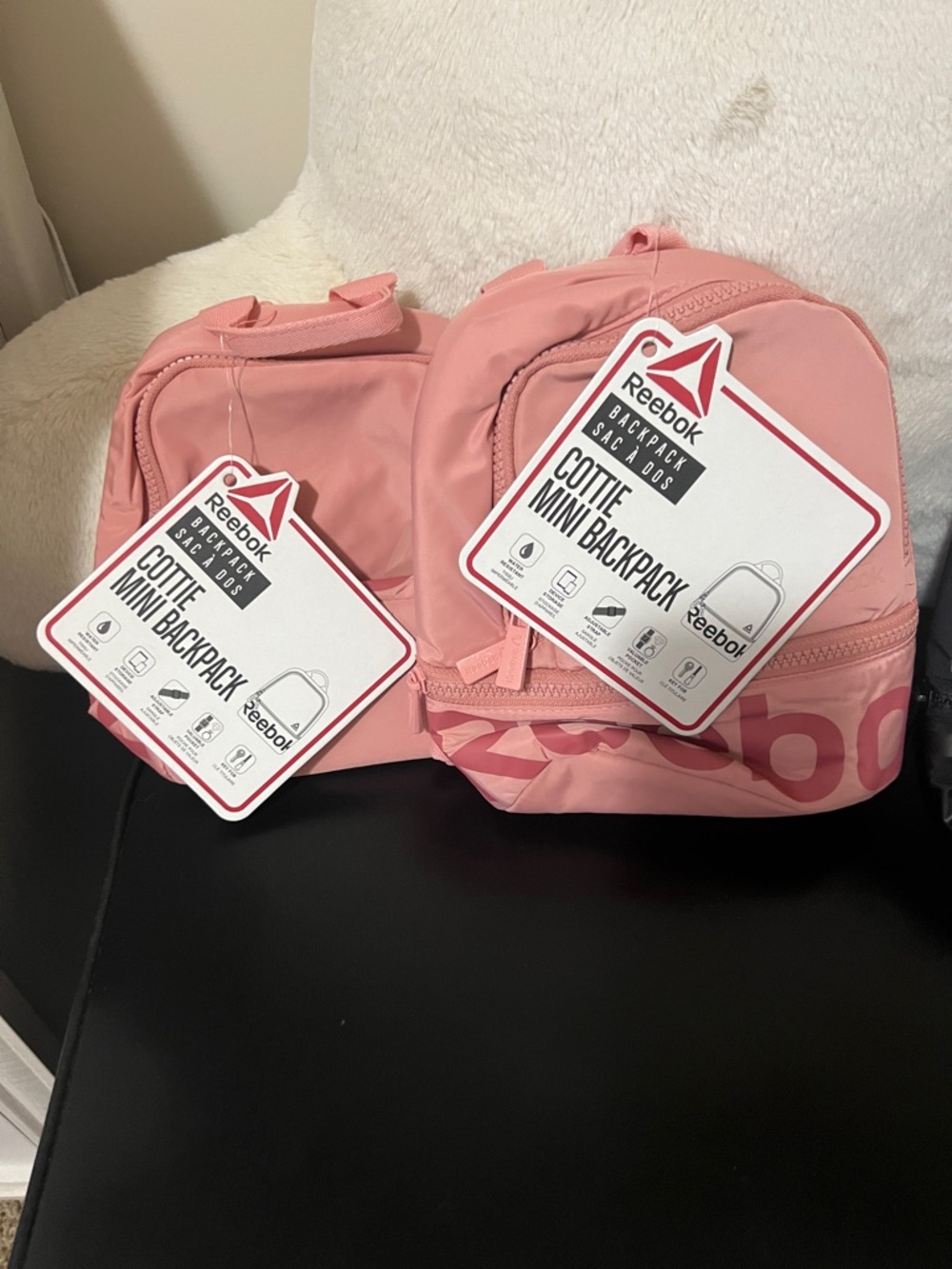 Reebok Cottie Mini Backpack - Light Pink